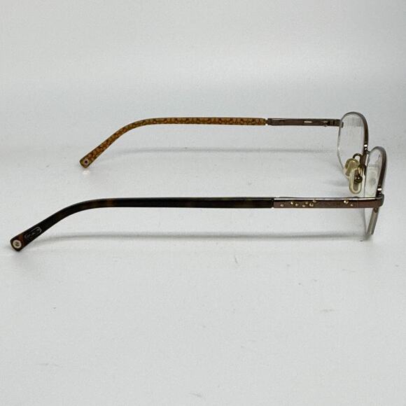 Coach Eyeglasses Women Faye(118) LILAC Tan Half Frame Women 53[]18 140 H19214 - Picture 4 of 7